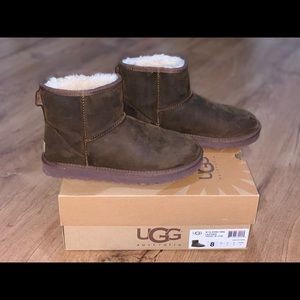 Mini Waterproof Leather Uggs